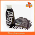 plastic wrap water proof heat shrink sleeve with your logo print for bottles